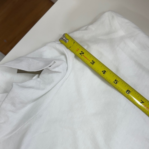 NWT J. Crew Women’s Plus Size 3X White Long Sleeve Tissue Turtleneck - Picture 8 of 11